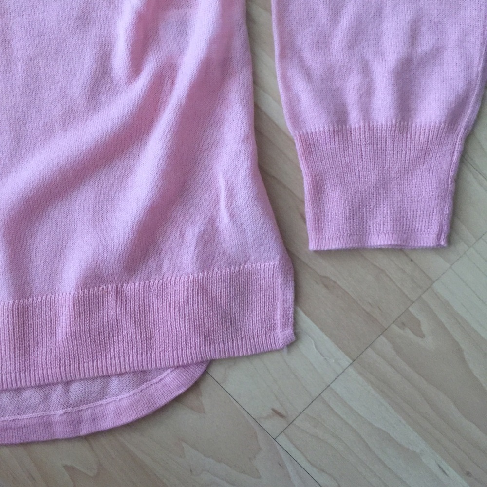 Madewell Southstar wool blend pink sweater M NWT - Picture 5 of 7